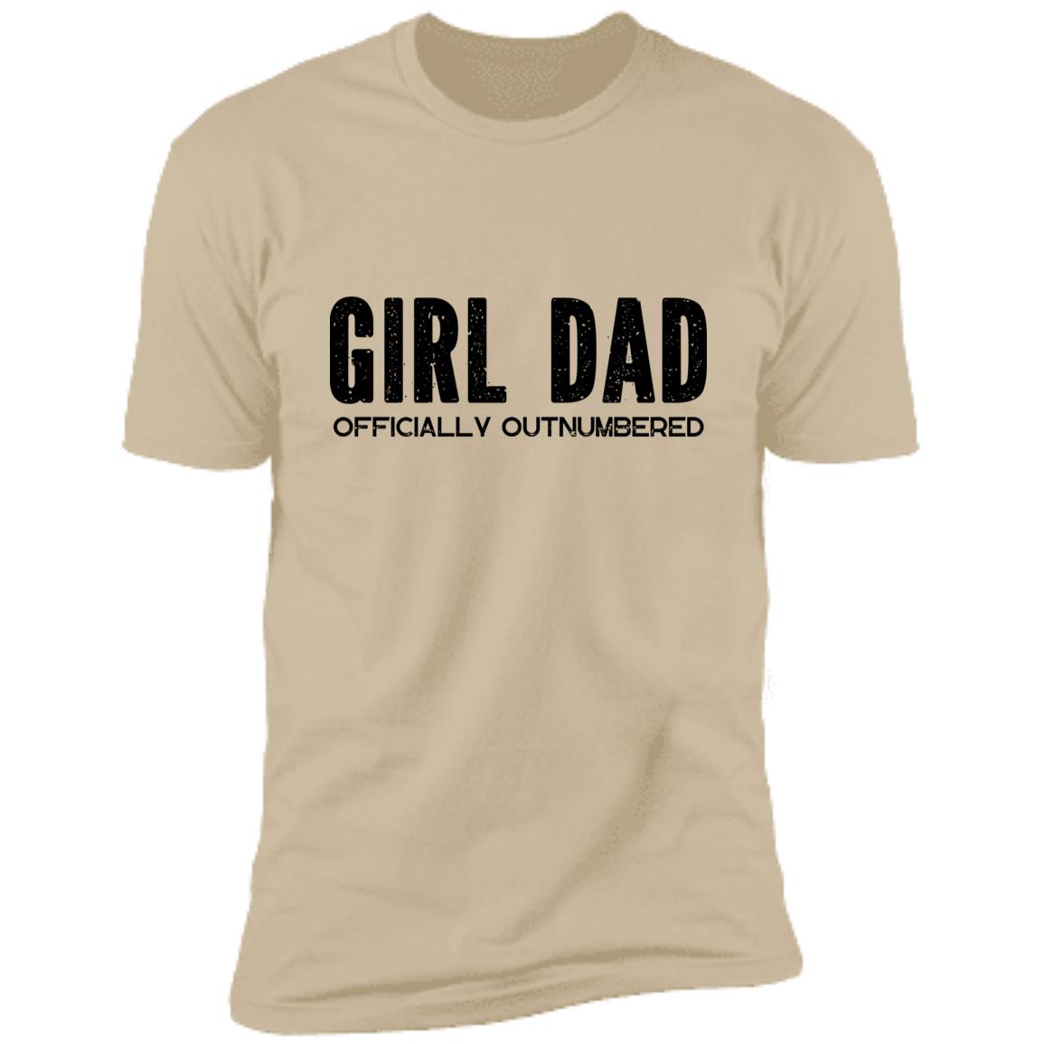 Girl Dad Officially Outnumbered TShirt