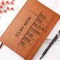 To My Mom - Faith Inspired Leather Journal