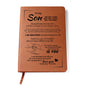 To My Son - Keepsake Leather Journal