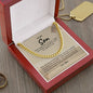 To My Son - Cuban Link Chain Necklace