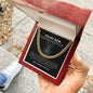 To My Son - Cuban Link Chain Necklace