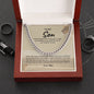 To My Son - Cuban Link Chain Necklace