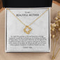 To My Beautiful Mother - Love Knot Necklace