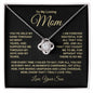 Gift for Mom From Son - A Mother's Love: A Tribute Timeless Necklace