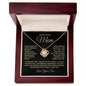 Gift for Mom From Son - A Mother's Love: A Tribute Timeless Necklace