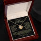 Gift for Mom From Son - A Mother's Love: A Tribute Timeless Necklace