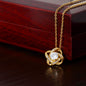 To My Beautiful Mother - Love Knot Necklace