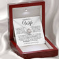 To My Beautiful Wife - Love Knot Necklace