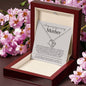 In Loving Memory of Your Mother - Love Knot Necklace
