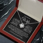 To My Beautiful Wife - Love Knot Necklace